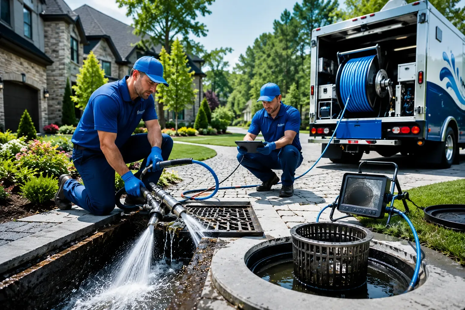Local outdoor drain cleaning professionals in Twinsburg, OH